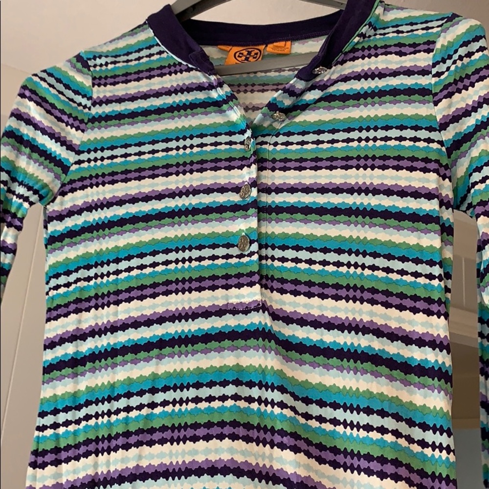 Super cute Tory and burch mini dress. Gently used.